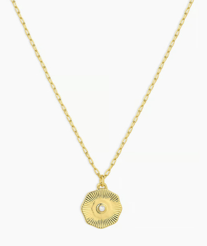 Birthstone Coin Necklace